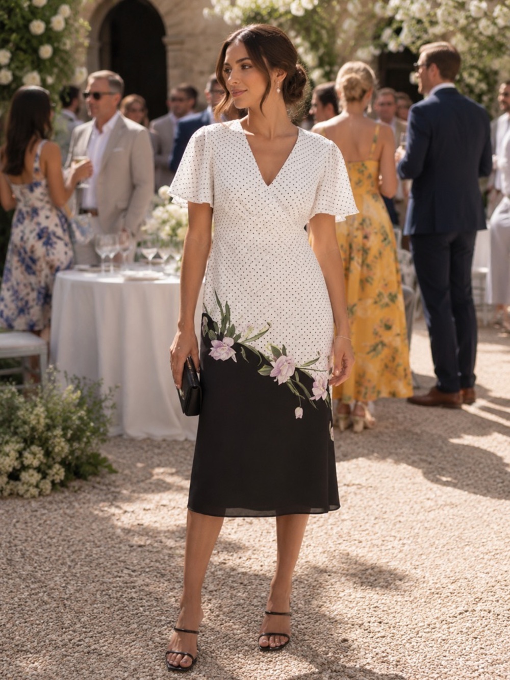 NEW Ted Baker Danee Elderflower Midi Dress